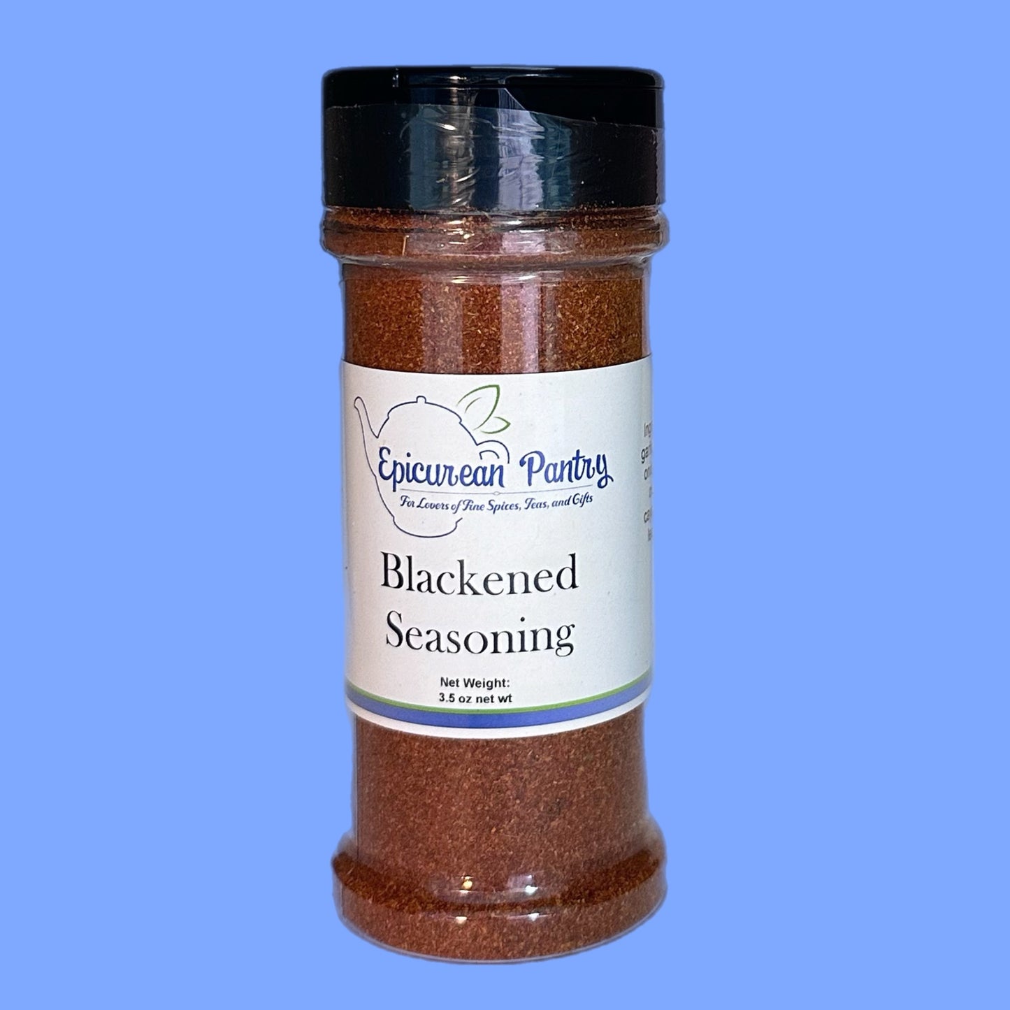 Blackened Seasoning - Salt Free - 3.5 oz net wt