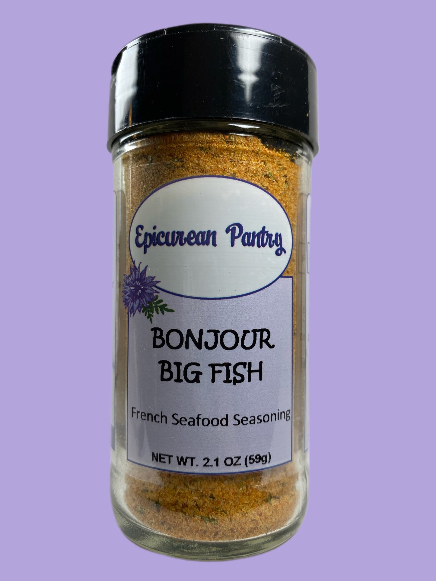 Bonjour Big Fish - French Seafood Seasoning - 2.1 oz net wt