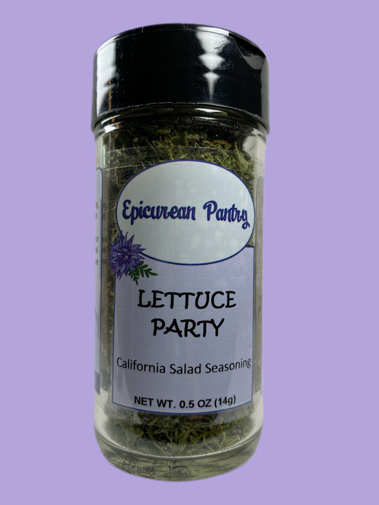 Lettuce Party - California Salad Seasoning - .5 oz net wt