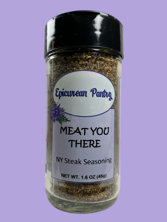 Meat You There - NY Steak Seasoning - 1.6 oz net wt