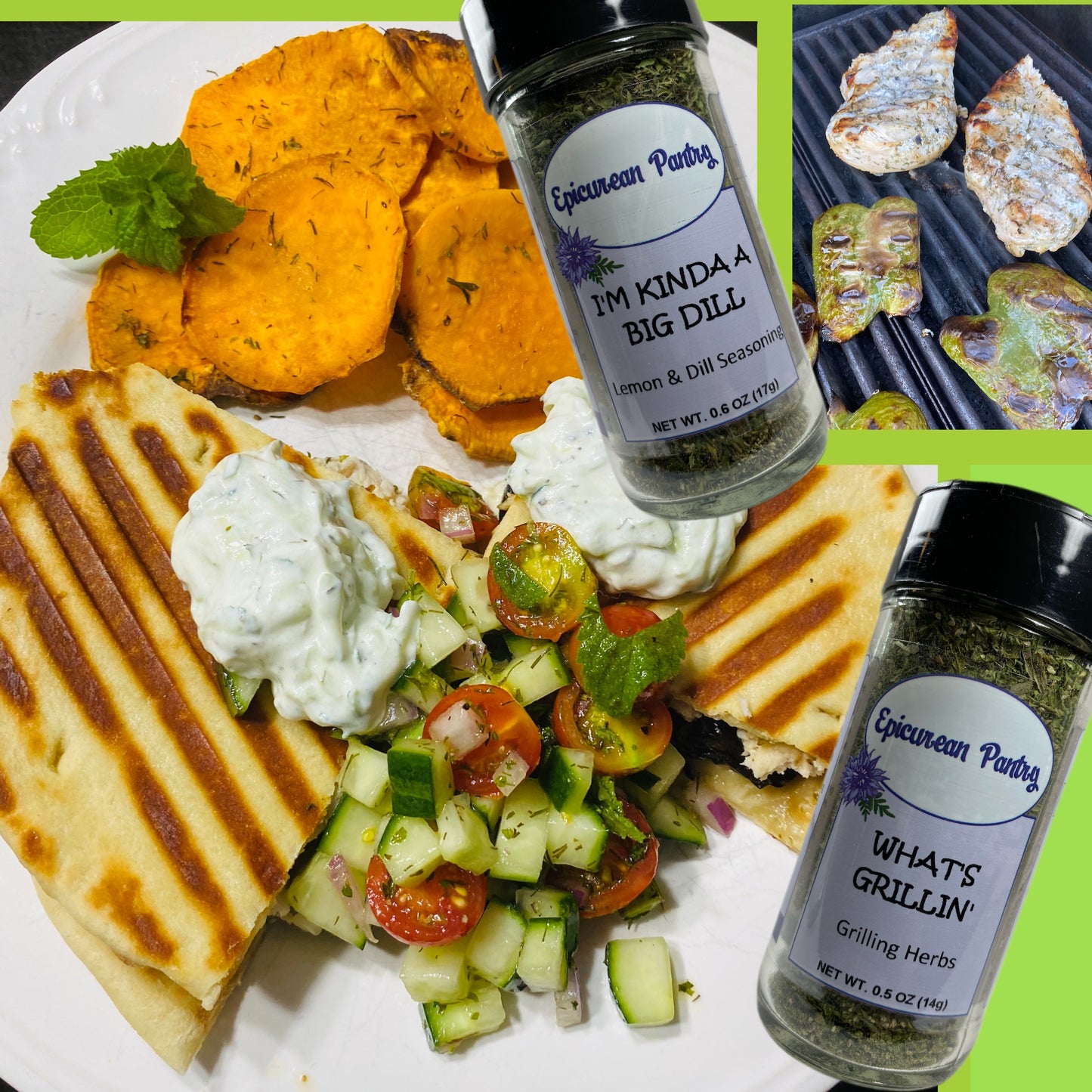 What's Grillin' - Grilling Herbs - .5 oz net wt