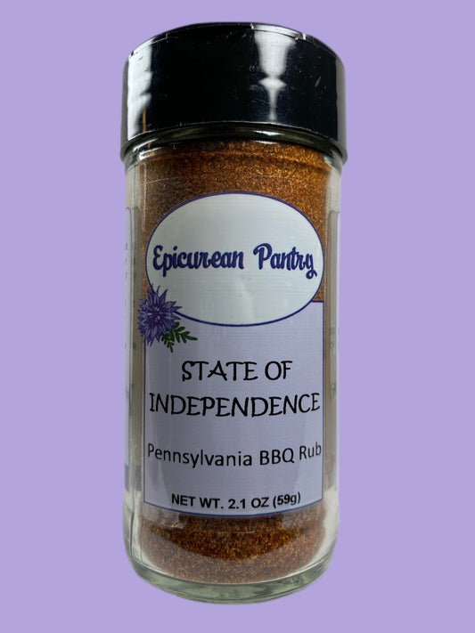 State of Independence - Pennsylvania BBQ Rub - 2.1 oz net wt