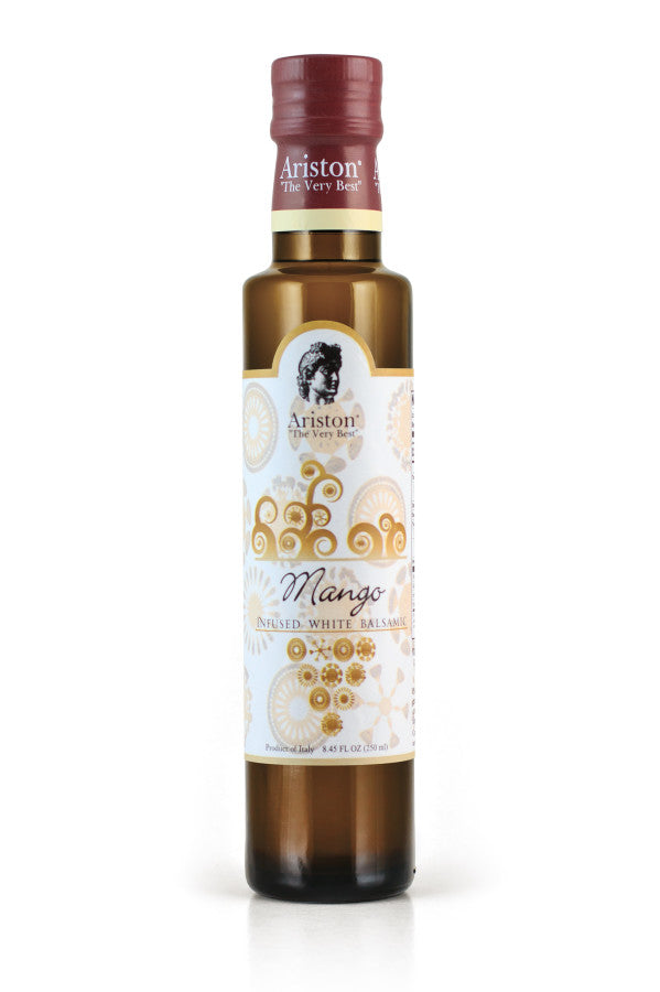 Ariston Mango Infused White Balsamic Vinegar 8.45 fl oz (250 ml)