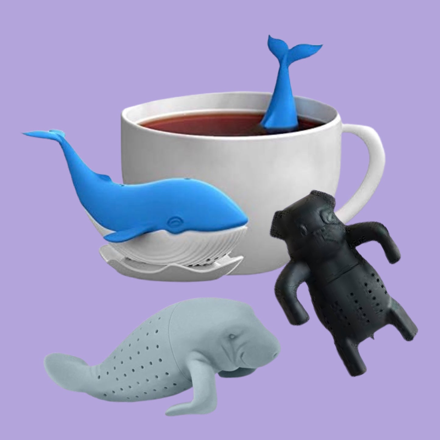 Tea Infusers - Animal - Silicone