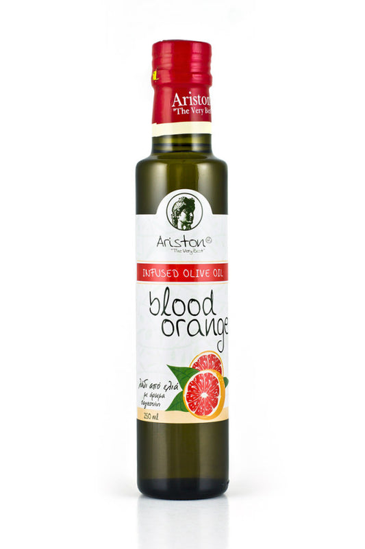 Ariston Blood Orange Infused Extra Virgin Olive Oil 8.45 fl oz (250 ml)